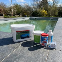 Kemi Starts&aelig;t Lille Pool HTH klor - Ph minus - Algemiddel 